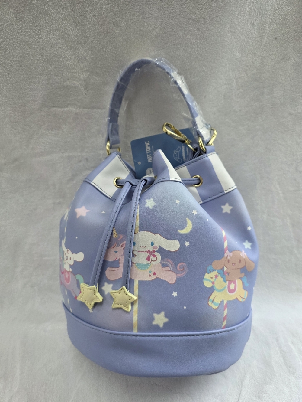 Cinnamoroll Friends Carousel Bucket Crossbody Bag